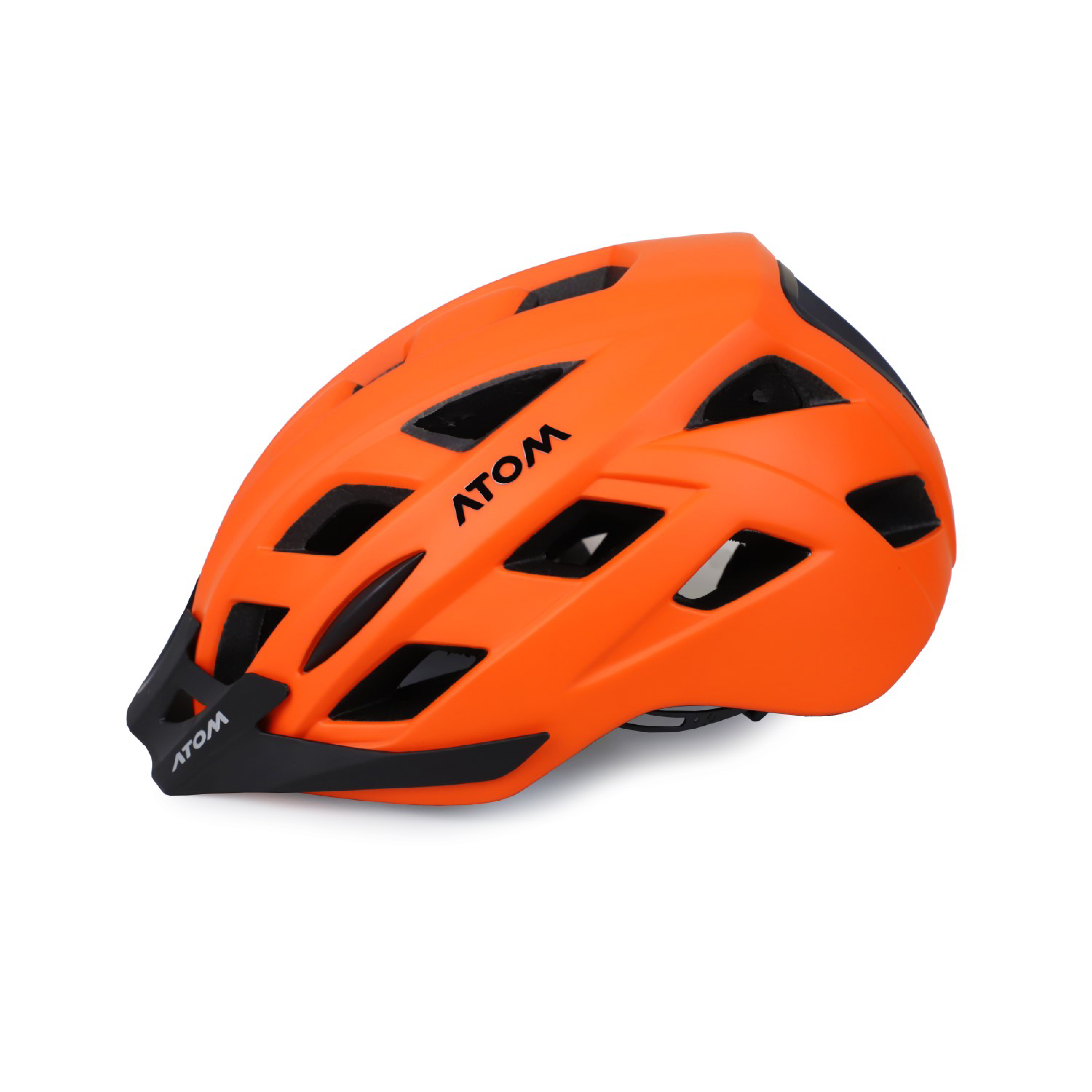 Cascos Atom-03 Casco MTB Naranja Neón AT-152 - Imagen 1