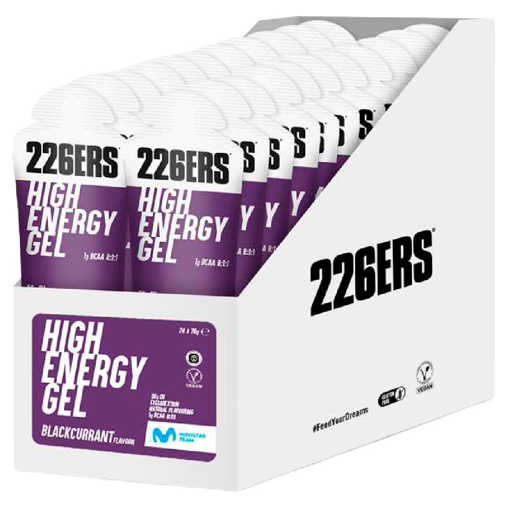 Mesa de trabajo 10 High Energy Gel BCAA´s 76gr - Imagen 1